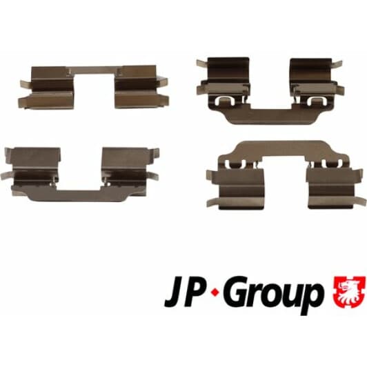 4364003810 JP Group Компоненти дискових гальмівних колодок