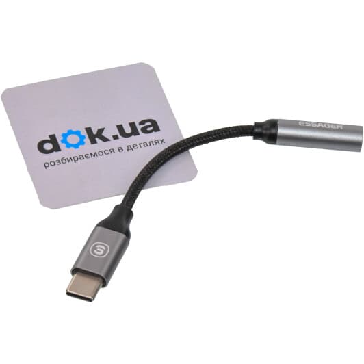 Перехідник Essager EZJE01-0G type-C - 3.5 (Female)