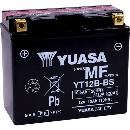 Аккумулятор Yuasa 6 CT-10,5-L AGM YT12B-BS