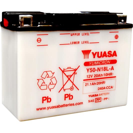 Акумулятор Yuasa 6 CT-21,1-R YuMicron Y50-N18L-A