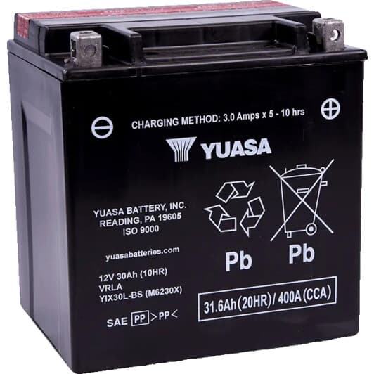 Аккумулятор Yuasa 6 CT-31,6-R YIX30L-BS