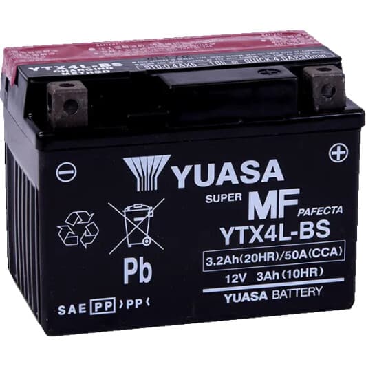 Аккумулятор Yuasa 6 CT-3,2-R AGM YTX4L-BS