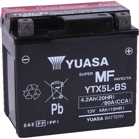 Аккумулятор Yuasa 6 CT-4,2-R AGM YTX5L-BS