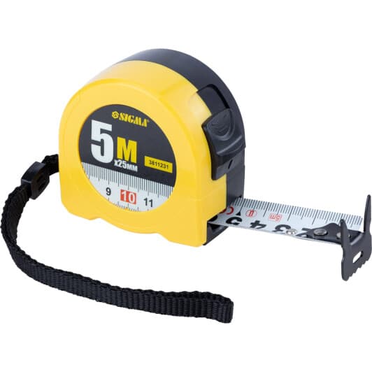 Рулетка Sigma 3811231 5 м
