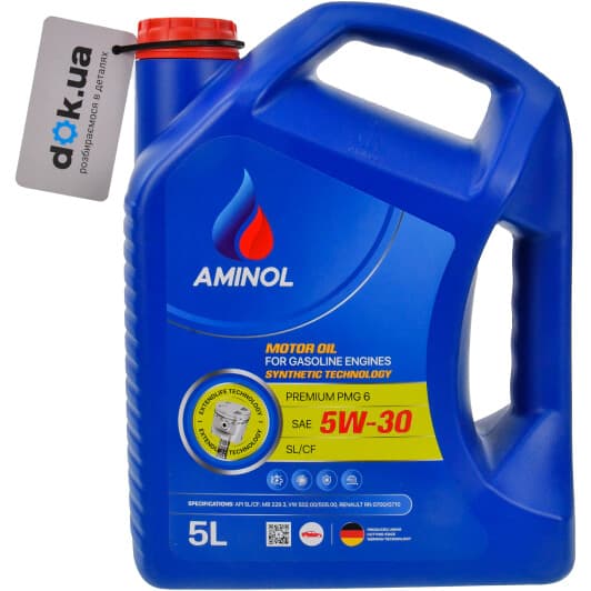 Aminol Premium PMG6 5W-30 (5 л) моторна олива