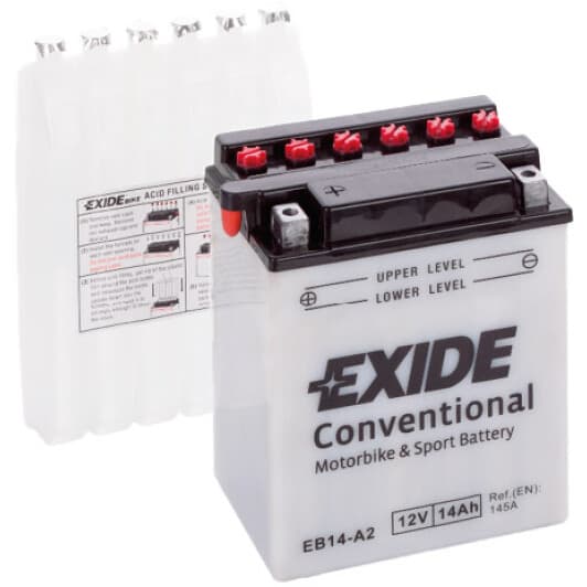 Аккумулятор Exide 6 CT-14-L Conventional EB14-A2