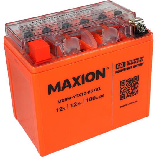 Аккумулятор Maxion 6 CT-12-L YTX12-BS