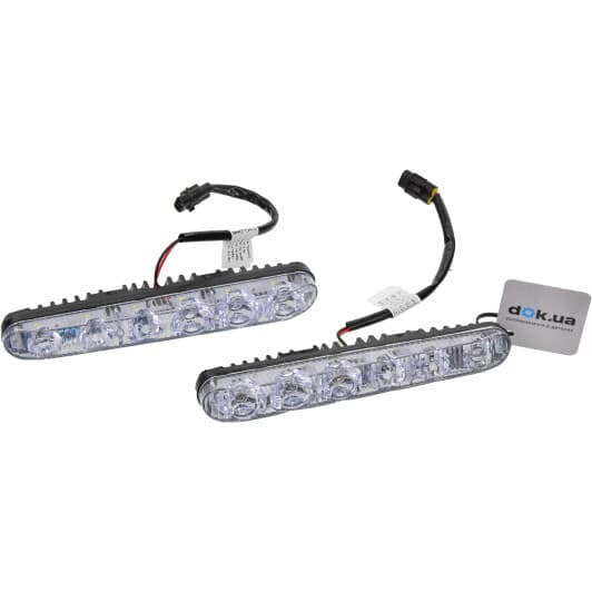 Комплект додаткових LED фар Cyclone DRL-616 00000700 для ближнього світла 9 W 2 шт.