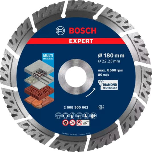 Круг відрізний Bosch Expert 2608900662 180 мм