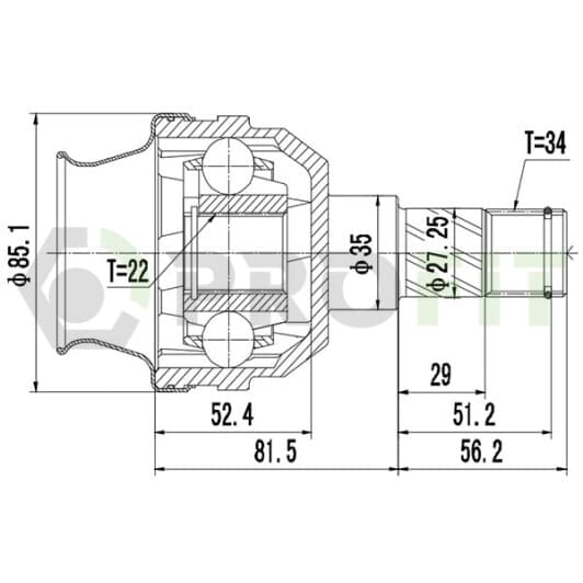 28102030 Profit ШРУС