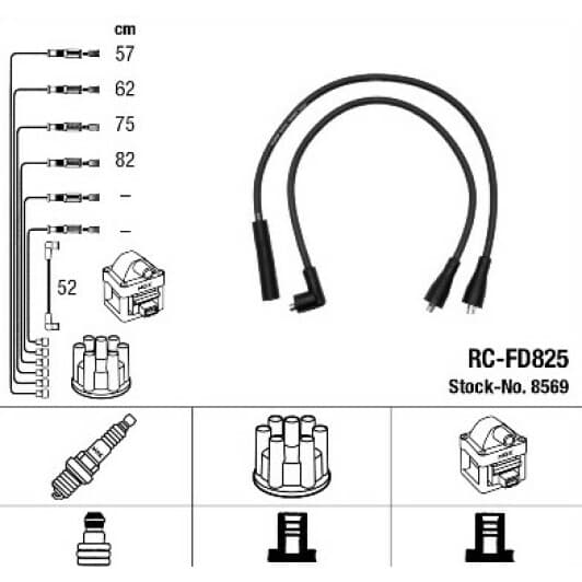 18016233 Profit Дріт запалювання