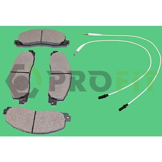 50000414 Profit Гальмівні колодки для Renault Trafic