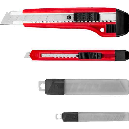 Набор ножей канцелярских Top Tools 17B531 сегментированное 2 шт.