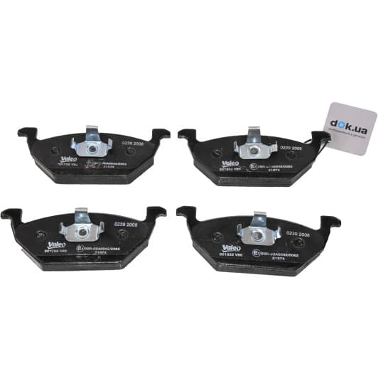 301332 Valeo Тормозные колодки