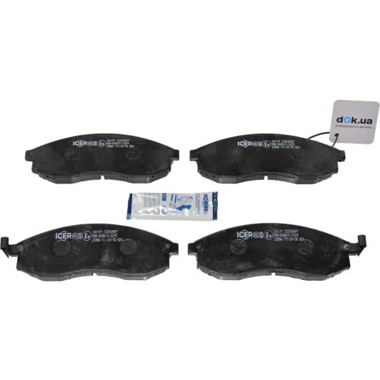 181179 Icer Гальмівні колодки