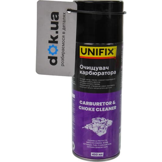 Очиститель карбюратора UNIFIX Carb & Choke Cleaner 951345 450 мл