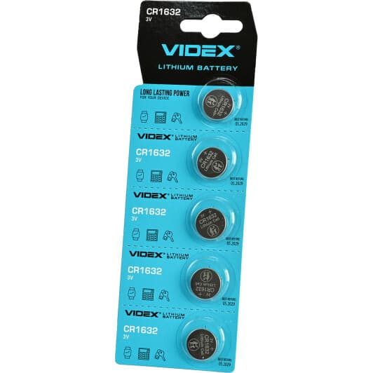 Батарейка Videx CR1632 CR1632 3 V 5 шт