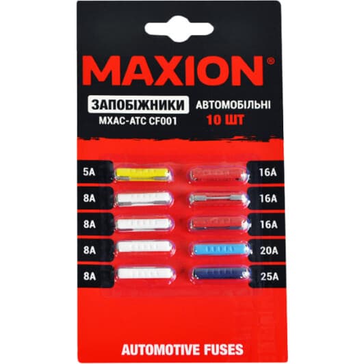 Набор предохранителей Maxion MXAC-ATCCF001 FC 10 шт.