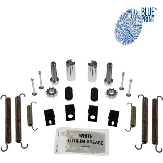 ADA1041504 Blue Print Монтажный комплект барабанных тормозных колодок