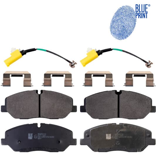 adg042172 Blue Print Гальмівні колодки для Hyundai H350