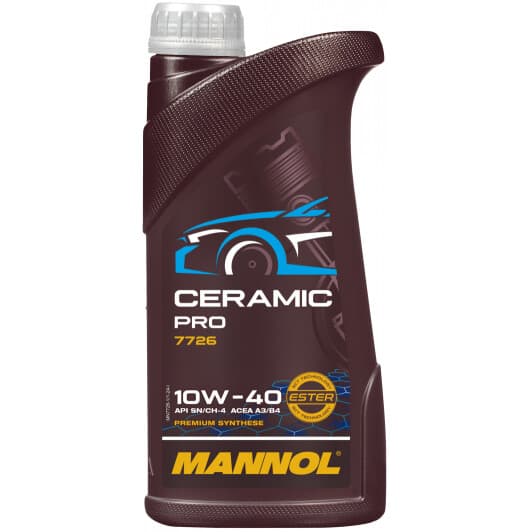 Масло Mannol Ceramic Pro 10W-40