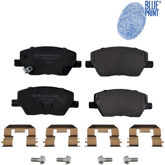 adbp420053 Blue Print Тормозные колодки для Fiat Tipo