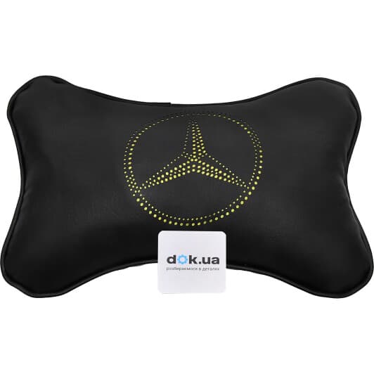 Подушка-подголовник StatusCASE черная Mercedes-Benz ap00802