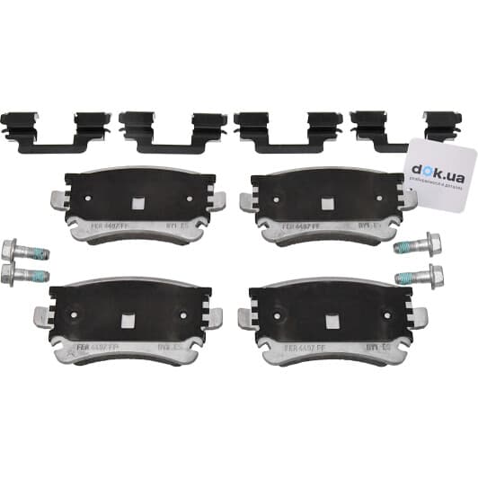 7H0698451A VAG Тормозные колодки