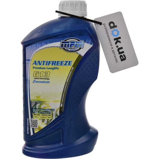 MPM Premium Long Life G13 красный концентрат антифриза