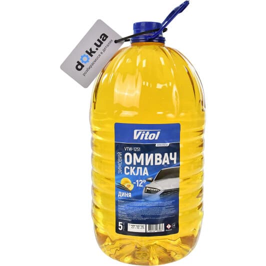 Омивач скла Vitol зимовий -12°С диня (5 л)