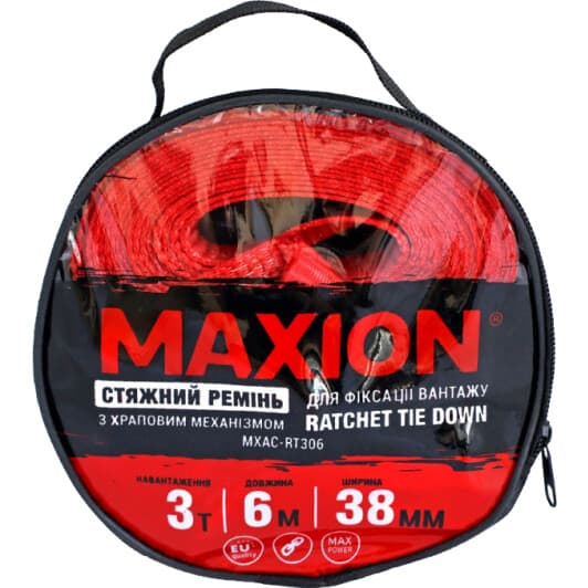 Стяжной ремень Maxion 3 т 6 м МXAC-RT306