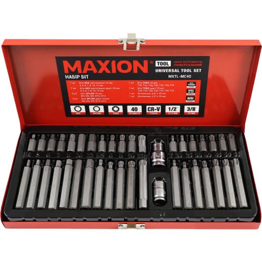 Набор бит с держателем Maxion MXTL-MC40 40 шт.