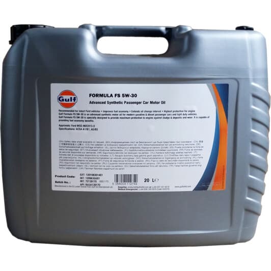 Масло Gulf Formula FS 5W-30