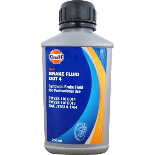 Тормозная жидкость Gulf Brake Fluid DOT 3 / DOT 4
