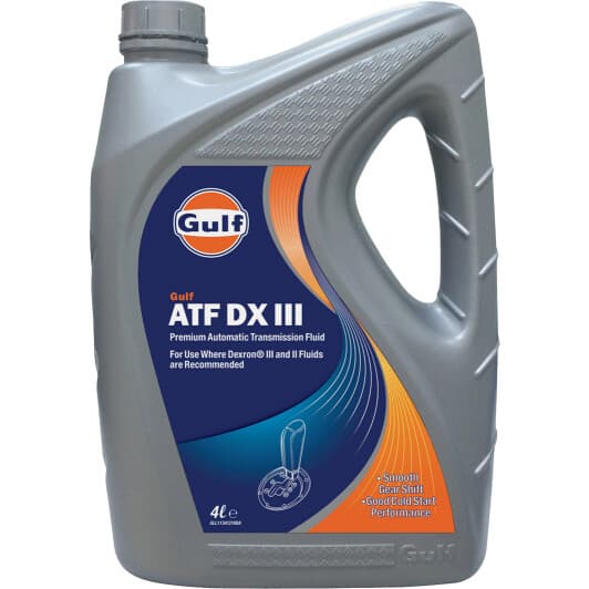 Трансмиссионное масло Gulf ATF DX III H синтетическое