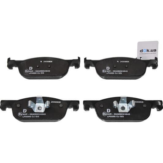 lp3286 Delphi Тормозные колодки