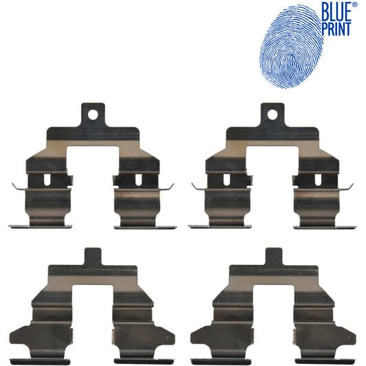 adbp480008 Blue Print Комплектующие дисковых тормозных колодок