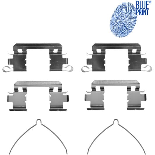 adbp480016 Blue Print Компоненти дискових гальмівних колодок