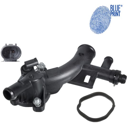 adg09252 Blue Print Фланец охлаждающей жидкости