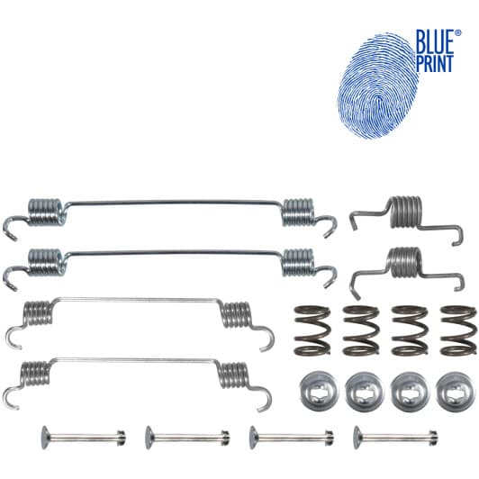 adbp410064 Blue Print Монтажный комплект барабанных тормозных колодок