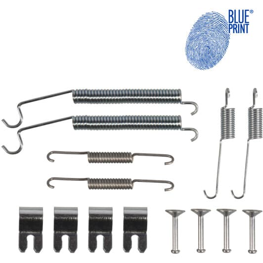 adbp410067 Blue Print Монтажный комплект барабанных тормозных колодок