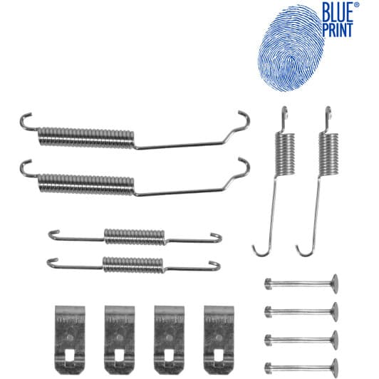 adbp410073 Blue Print Монтажний комплект барабанних гальмівних колодок для Mazda 2