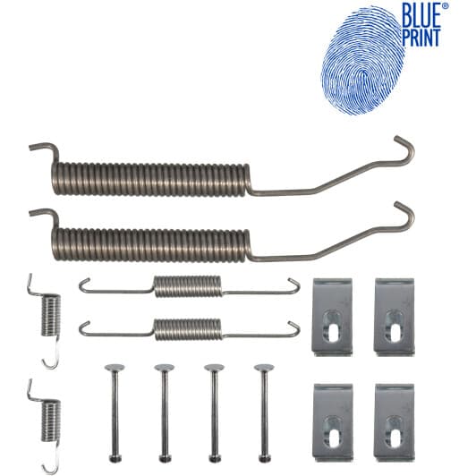 adbp410077 Blue Print Монтажный комплект барабанных тормозных колодок