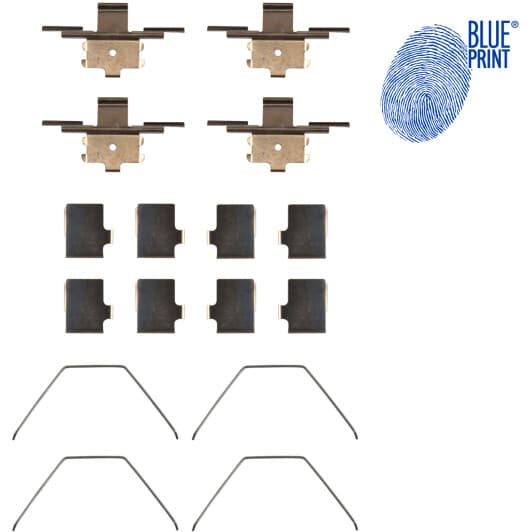 adbp480021 Blue Print Комплектующие дисковых тормозных колодок для Mazda 6