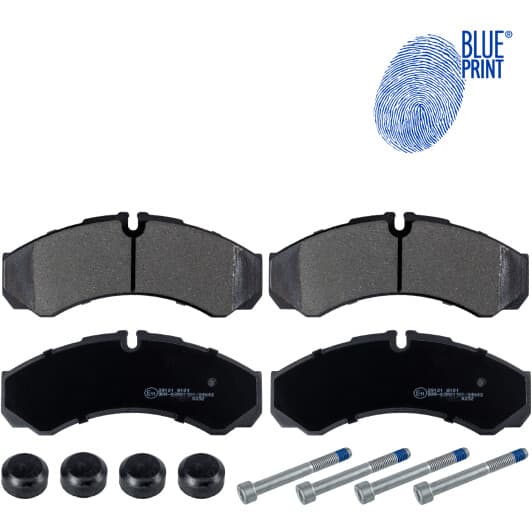 adl144226 Blue Print Гальмівні колодки для Iveco Daily III