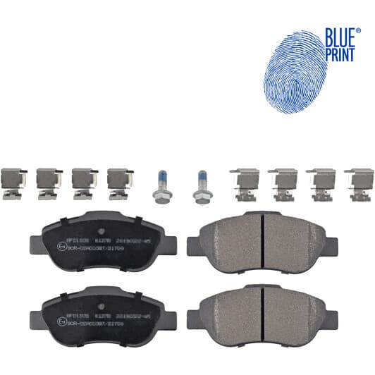 adl144240 Blue Print Тормозные колодки для Fiat Panda