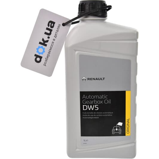 Трансмісійна олива Renault / Dacia Automatic Gearbox Oil DW5 синтетична