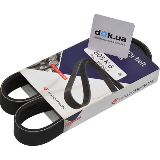 805 K 6 Hutchinson Поликлиновой ремень