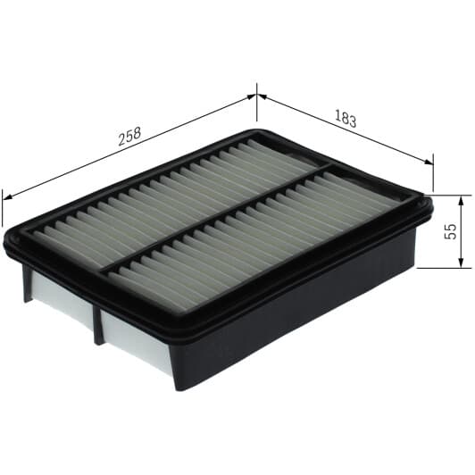 f026400747 Bosch Повітряний фільтр
