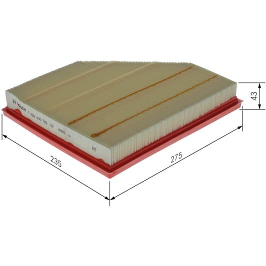 f026400709 Bosch Воздушный фильтр